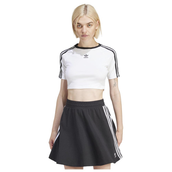 Adidas Γυναικεία κοντομάνικη μπλούζα 3-Stripes Baby Tee